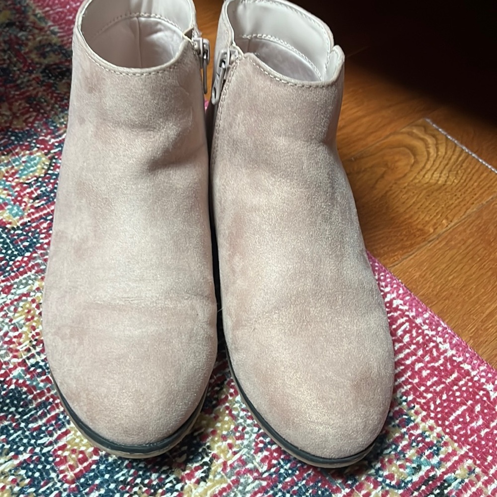 Cat & Jack Pink Ankle Boots